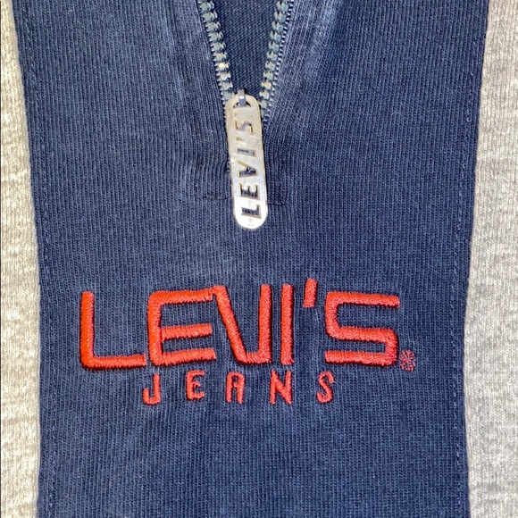 Levi’s vintage long-sleeve collared half zip - Picture 3 of 4